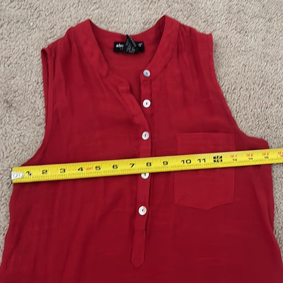 Super cute maroon/ red tunic tank ! - Picture 9 of 10